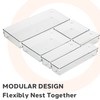 Oggi Clear Drawer Organizer - 3" X 12" - Ideal