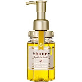 &honey Deep Moist Hair Oil 3.0, 3.4 fl oz (100 ml), Intensive Moisturizer with Organic Formula for Super Moist Hair