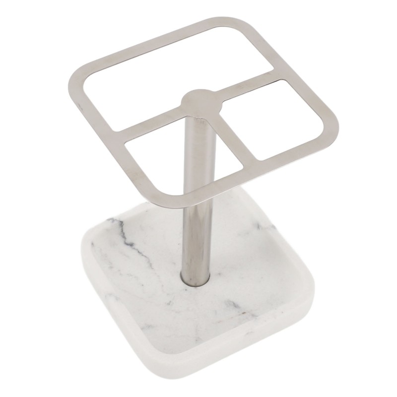 Toothbrush Holder Rustproof 304 Stainless Steel Toothpaste Storage Stand 3