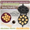 Walnut Cookie Mold Maker - Non-Stick Granite Oreshki Mold -