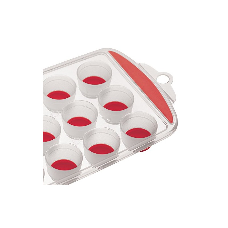 Colourworks 'Pop Out' Ice Cube Tray - Red