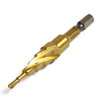 iHelp IH-783 Hexagonal Shaft 6-Step Spiral Step Drill Step Bit