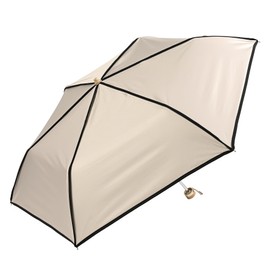 Nifty Colors 2370BG Folding Umbrella, Blackout Piping Mini