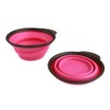 Popware for Pets Expandable/Collapsible Travel Cup, Small, Pink