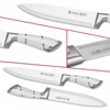 Kitchen Knife Set, 9-Piece White Kitchen Knife Set with Acrylic