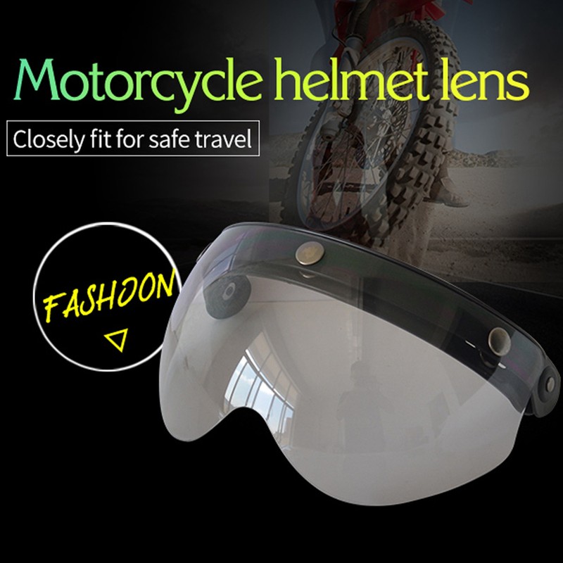 Motorcycle Anti-UV Anti-Scratch Helmets Lens Fashion Visor Wind Shield Lens