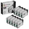 LD Products Remanufactured Epson 125 Ink cartridges T125 use for