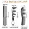 Comb Kit, Pack of 3 Styling Comb for Men and