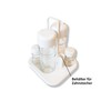 6-Piece Spice Rack Cruet Salt, Pepper, Vinegar Dispenser, Oil Dispenser