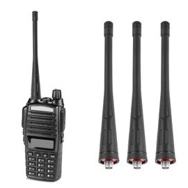 EMSea 4 x Single Band UHF-400-480MHz SMA Female Antenna Compatible with Baofeng Two Way Radio BF-888S/BF-777S/BF-666S 50ohm Impedance 11.5cm