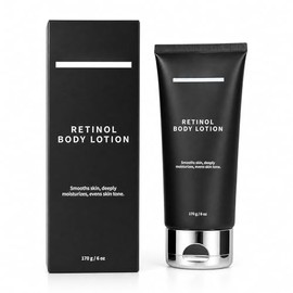 Retinol Body Lotion, Firming Body Cream for Crepey Skin, Moisturizing Anti-Aging Lotion for Neck, Arms, Legs & Full Body Skin Care, 170g