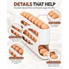 3 Tier Refrigerator Egg Storage Organizer – 28–30 Egg Capacity