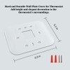 Large Thermostat Backplate – Universal Fit for Standard Thermostats, Wall