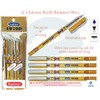 SAINO 5 x 0.6mm Fine Tip Tutor BLUE Ballpoint Pens