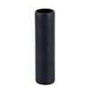 B&P Lamp® 4 Inch Flat Black Polyresin Candle Cover -