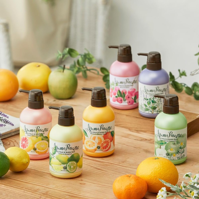 House of Rose Aroma Set Body Wash & Bubble Bath