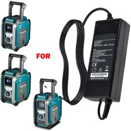 HJHLSTJK AC ADAPTER FOR Makita MR005GZ MR007G MR007GZ Digital Radio Bluetooth Jobsite