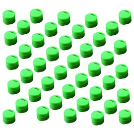 As One CryoTube CryoFreeze(R) 6000-02 Cap Inserts (Green), 500/Bag x 4 Bags /3-6367-02
