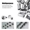 Gueenky Pack of 150 Rivet Nuts M5 Stainless Steel Rivet