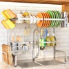 Over The Sink Dish Drying Rack - Adjustable Dish Rack