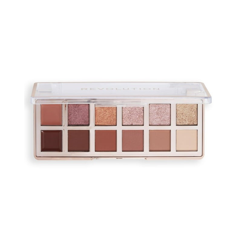 Paleta De Sombras Naturals Tono Cálidos Compacta 12gr