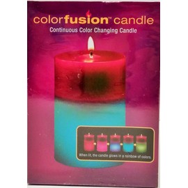 Colorfusion Candle-As Seen On TV, RED COLORFUSION CANDLE by Schawbel Corp