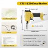 CTS 1620 Pneumatic Upholstery Decorative Tack Nail Gun, 41/64" (16.20mm)