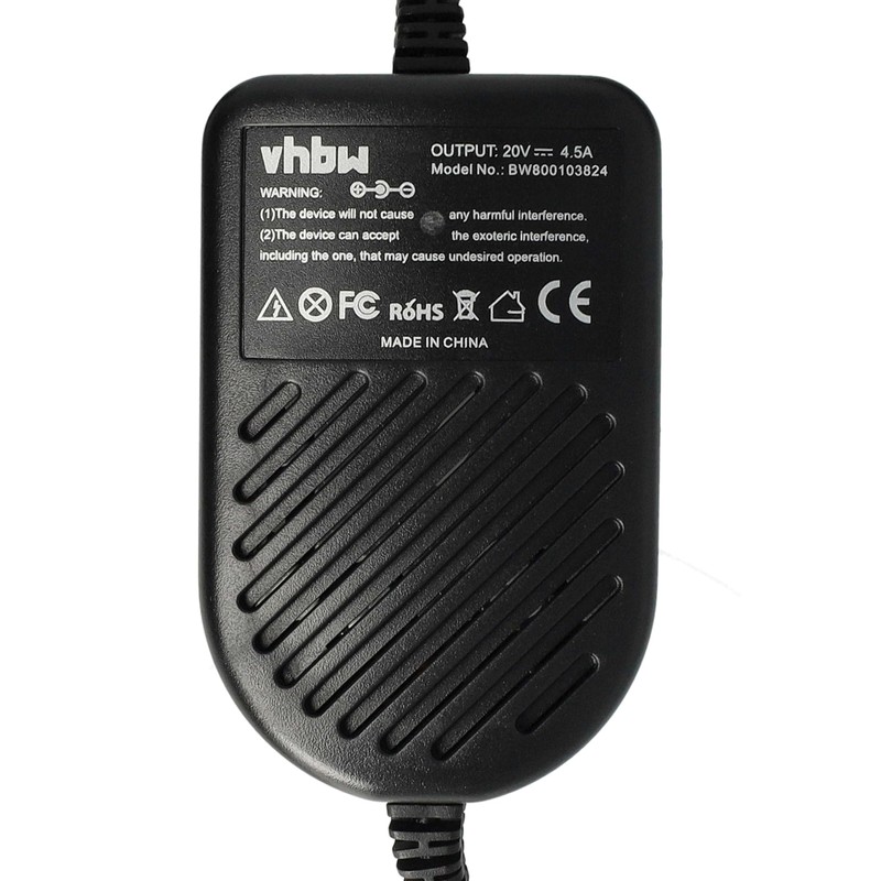 vhbw Car Charger Compatible with Lenovo ThinkPad W520, T62, X100E,