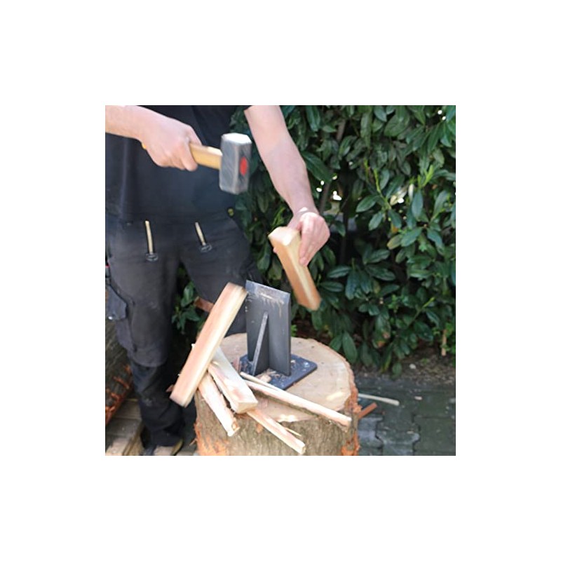 Wood Splitter Large | L Splitting Wedge Splitter Grinding Wood