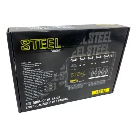 Steel Ecualizador Con Epicentro Steel 5 Bandas Seq3x Line Driver