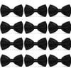 Stibest 12pcs Men's Pre-tied Adjustable Formal Premium Bow Tie Tuxedo