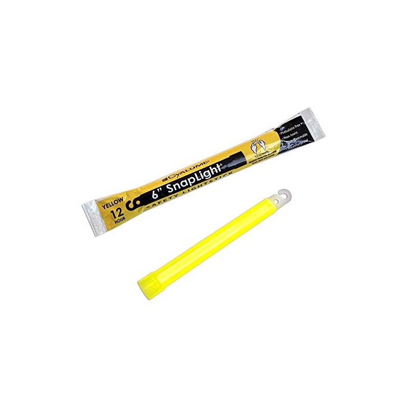 'Cyalume SNAPL – 6/12, Yellow, 15 cm, H