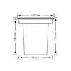 ledscom.de Reja Recessed Floor Spotlight for Outdoor Use Stainless Steel