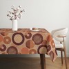 Martina Home Tambre Orange Oilcloth Tablecloth Round 140cm