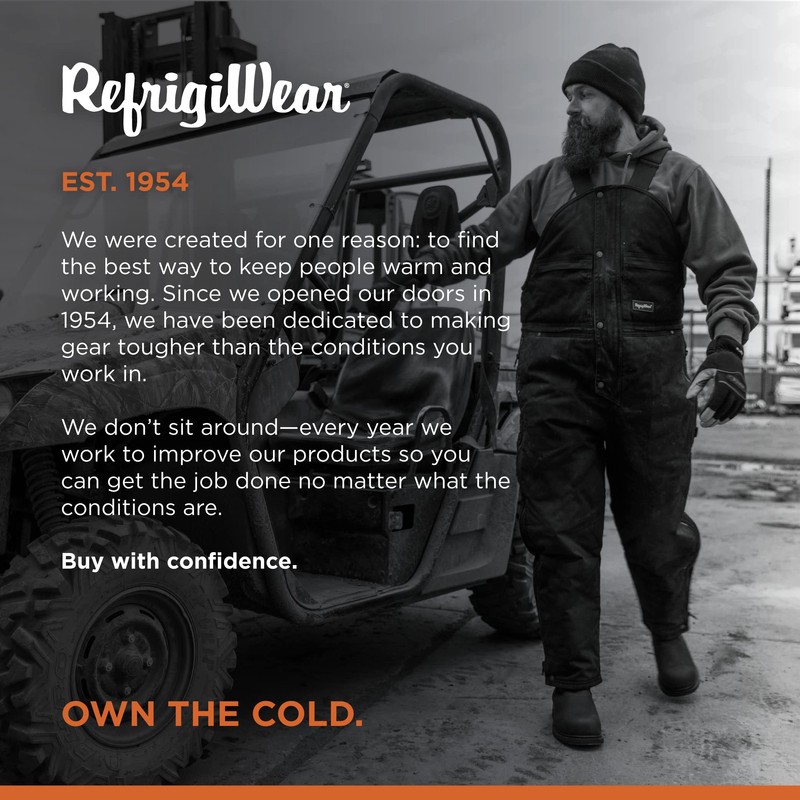 Bib Overalls, Black, Size 38x30-1/2 In.