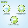 Nateen Premium Baby Diapers, Overnight Use Disposable Diapers for Sensitive