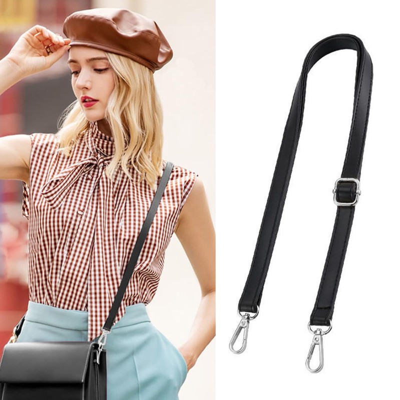 PLABBDPL Women's Leather Shoulder Strap, Shoulder Strap for Purse, Handbags,