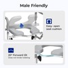 T1 Toilet Seat Riser for Seniors, Raised Toilet Seat with