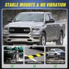 Nilight Ditch Light Brackets Hood Hinges Mount Brackets for Auxiliary
