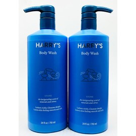 Harry's 2 Harrys STONE Body Wash MEN 24 oz