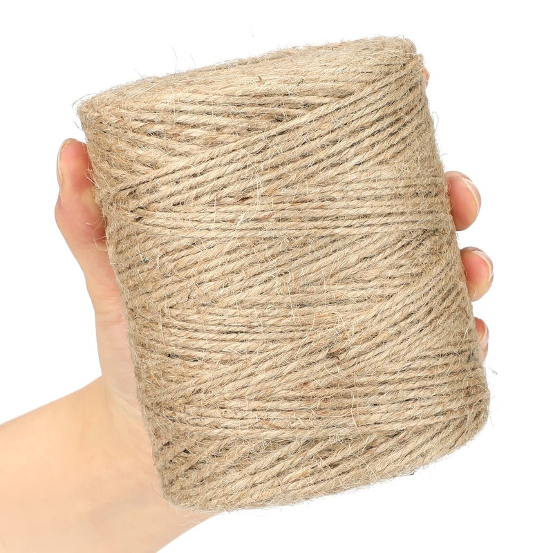G2PLUS 250M Jute Twine String 2.5MM Bakers Twine for DIY