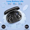 Hupoaf Wireless Earbuds Bluetooth 5.4 Headphones Sport, 2025 Bluetooth Earbuds