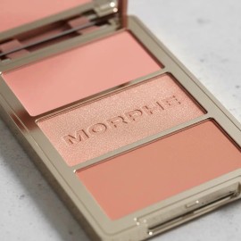 Rubor Morphe Cheek Thrills Trío Multi-Acabado After Party, Nude Rose