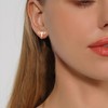 Mini Uterus Shape Stud Earrings Anatomic Organ Earrings Women Earrings