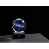 3D Solar System Model Crystal Ball 80mm 3.15inch - Outer