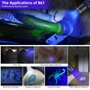 DARKBEAM UV 365nm Flashlight Black Light LED, Ultraviolet Flashlights, Powerful