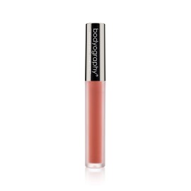 Bodyography Matte Lip Lava Liquid Lipstick (Bittersweet): Peach Nude Salon Makeup Long-Wearing Lipstick with Soft Opaque Finish | Vegan, Gluten-Free, Cruelty-Free, Paraben-Free