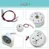 JYUDAUFU 5pcs RF-300 Motor DC 1V-6V 0.08"/2mm (shaft diameter) 0.2"/5mm(shaft