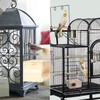 Parakeet Nesting Box, Bird Nest Breeding Box Cage Wood House