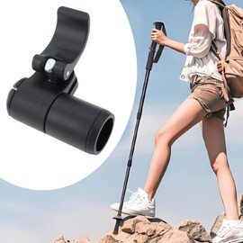 eMagTech 4 x 16 mm external folding clasps for hiking and trekking poles, walking sticks, snowshoeing, mountaineering, adventure, outdoors